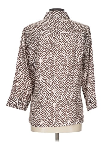 Foxcroft Long Sleeve Button-Down Shirt (view 2)