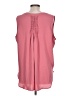 Zenana 100% Polyester Pink Sleeveless Blouse Size L - photo 2