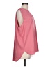 Zenana 100% Polyester Pink Sleeveless Blouse Size L - photo 4