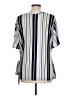 Cato Blue Short Sleeve Blouse Size L - photo 2