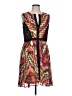 Gibson Latimer Print Red Cocktail Dress Size 12 - photo 1