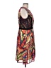Gibson Latimer Print Red Cocktail Dress Size 12 - photo 4
