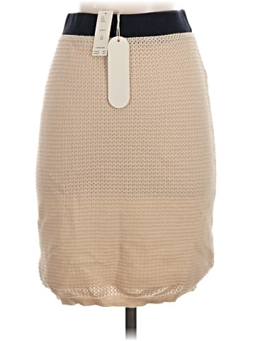 Flat White Casual Skirt (view 2)
