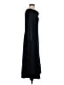 Lands' End Solid Black Casual Dress Size S - photo 4