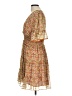 Max Studio 100% Polyester Paisley Brown Casual Dress Size L - photo 5
