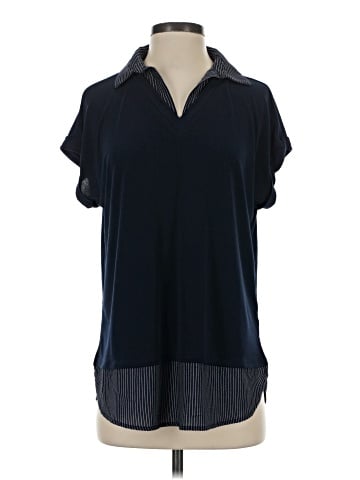 Adrianna Papell Short Sleeve Blouse (view 1)