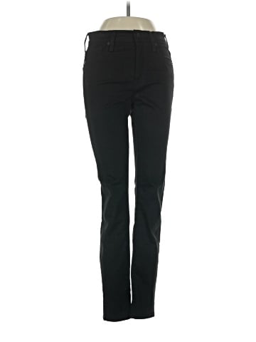 Madewell 9" Mid-Rise Skinny Jeans in ISKO Stay Black&trade; (view 1)