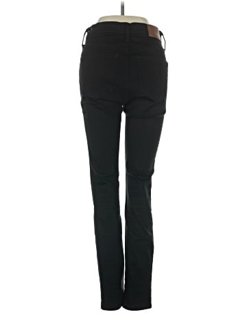 Madewell 9" Mid-Rise Skinny Jeans in ISKO Stay Black&trade; (view 2)