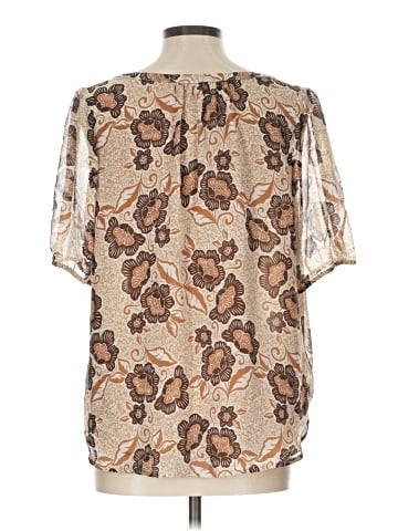 Ann Taylor LOFT Short Sleeve Blouse (view 2)
