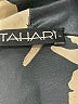 Tahari 100% Silk Floral Black Long Sleeve Silk Top Size 10 - photo 7
