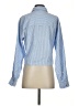AMO Stripes Blue Long Sleeve Button-Down Shirt Size XS - photo 2