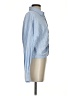AMO Stripes Blue Long Sleeve Button-Down Shirt Size XS - photo 4
