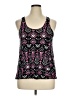 rue21 100% Rayon Black Sleeveless Top Size XL - photo 1