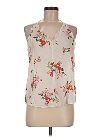Rebecca Taylor Sleeveless Silk Top (view 1)