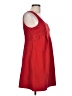 MICHAEL Michael Kors Solid Red Casual Dress Size 10 - photo 4