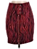 Guess Animal Print Red Casual Skirt Size 2 - photo 1