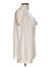 The Limited 100% Polyester Ivory Sleeveless Blouse Size L - photo 4