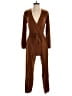 Amazon Essentials Solid Brown Jumpsuit Size XS - photo 1