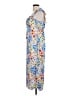George 100% Polyester Floral Blue Casual Dress Size 12 - photo 5