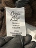 Cosmic Blue Love Brown Pullover Sweater Size L - photo 8