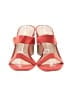 Unisa Color Block Orange Sandals Size 8 1/2 - photo 2
