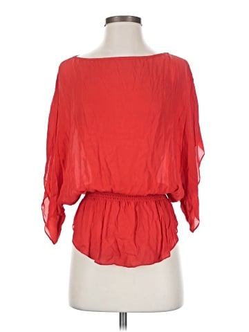 Parker Short Sleeve Silk Top (view 1)