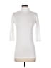 C'est Moi White Short Sleeve Turtleneck One size - photo 1
