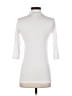 C'est Moi White Short Sleeve Turtleneck One size - photo 2