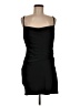 Glam Solid Black Cocktail Dress Size M - photo 1