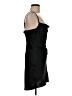 Glam Solid Black Cocktail Dress Size M - photo 4