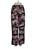Lilka 100% Rayon Floral Purple Casual Pants Size XS - photo 1