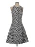 MICHAEL Michael Kors Hearts Gray Cocktail Dress Size 4 - photo 1