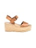 Soludos 100% Leather Tan Wedges Size 8 1/2 - photo 1