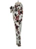 Like an Angel Floral Gray Casual Pants Size S - photo 5