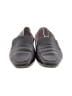Deltan 100% Leather Solid Black Flats Size 6 - photo 2