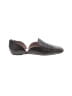 Deltan 100% Leather Solid Black Flats Size 6 - photo 1