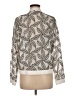 Peck & Peck 100% Polyester Print Ivory Track Jacket Size M - photo 2