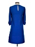 H&M 100% Polyester Solid Blue Casual Dress Size 2 - photo 2