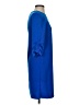 H&M 100% Polyester Solid Blue Casual Dress Size 2 - photo 5