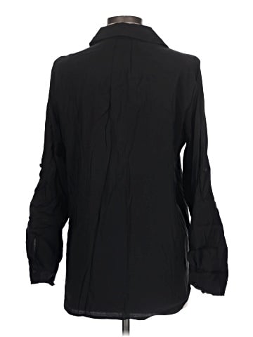 Max Studio Long Sleeve Button-Down Shirt (view 2)