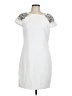 Badgley Mischka White Cocktail Dress Size 10 - photo 1