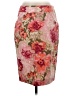 Talbots 100% Cotton Floral Pink Formal Skirt Size 4 - photo 1