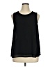 Pleione 100% Polyester Black Sleeveless Blouse Size XL - photo 1
