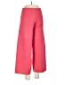 Zara 100% Polyester Hearts Pink Casual Pants Size M - photo 1