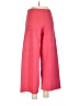 Zara 100% Polyester Hearts Pink Casual Pants Size M - photo 2