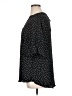 41Hawthorn 100% Polyester Polka Dots Black 3/4 Sleeve Blouse Size 1X - photo 5