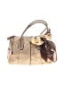 B Makowsky Snake Print Solid Tan Gold Satchel One size - photo 1