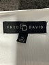 Fred David 100% Polyester Ivory 3/4 Sleeve Blouse Size XL - photo 7