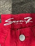 Seven7 Red Casual Pants Size 8 - photo 7