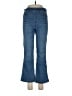 SPANX Chevron-herringbone Blue Jeans Size L - photo 1
